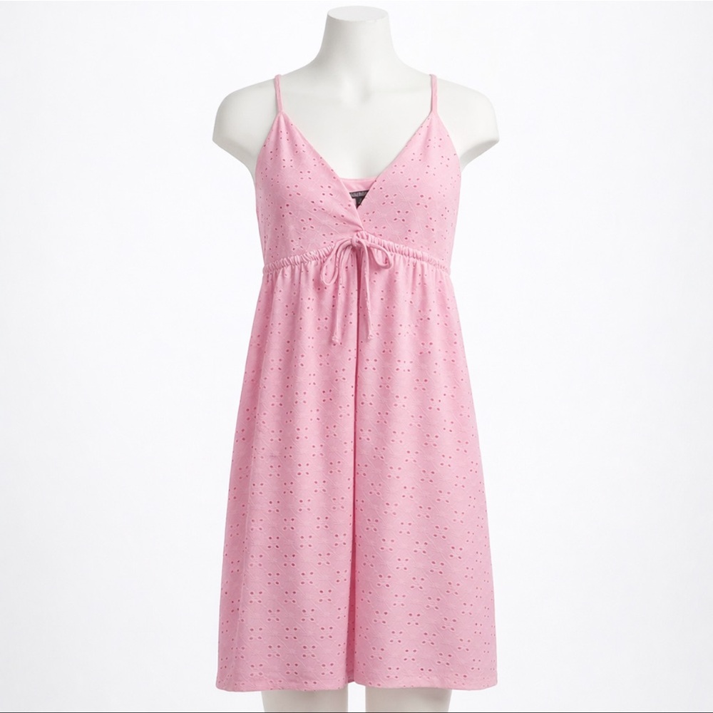 Wild Fable Pink Eyelet Dress